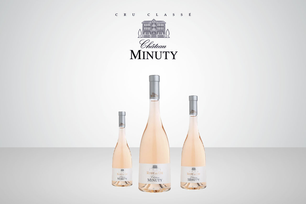 Gama de vinos Minuty distribuida por Marcha S.A. en Canarias