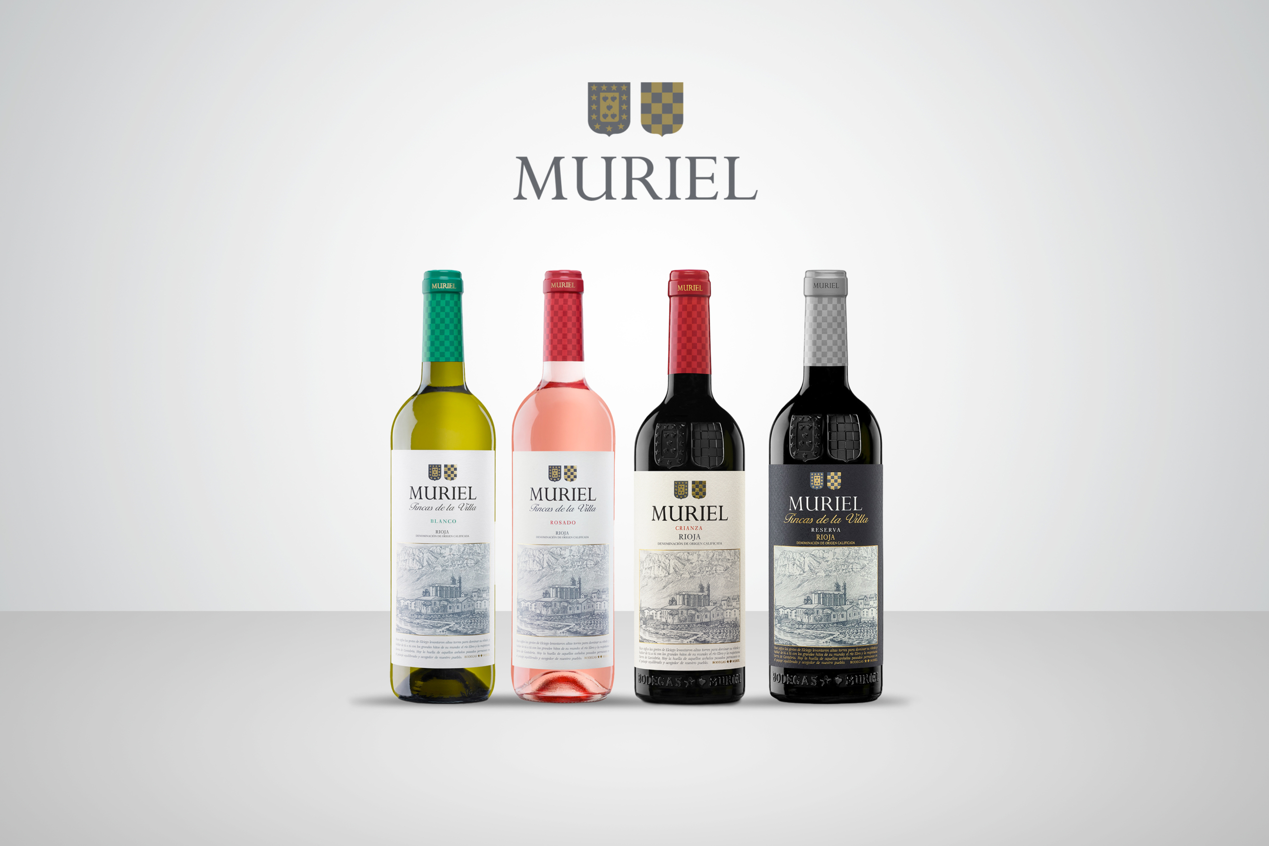 Gama de vinos Bodegas Muriel distribuida por Marcha S.A. en Canarias