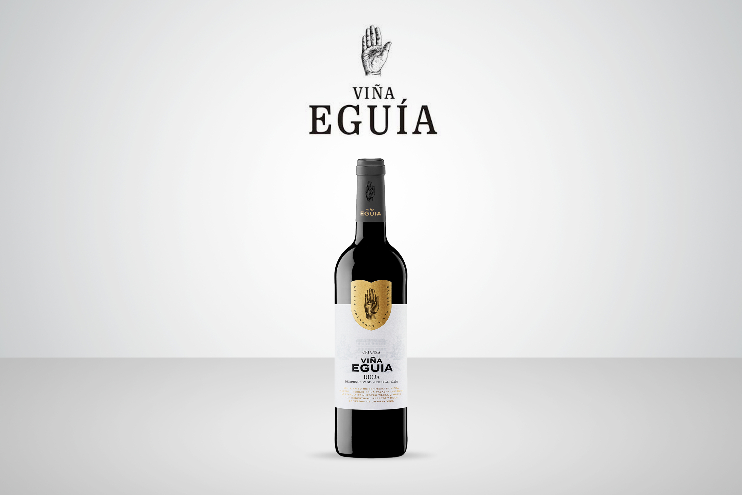 Gama de vinos Viña Eguía distribuida por Marcha S.A. en Canarias